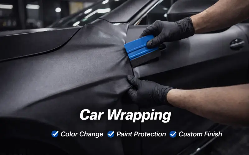 Car Wrapping Services in Riyadh