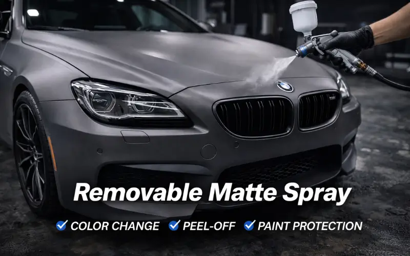 Removable Matte Spray Services in Riyadh